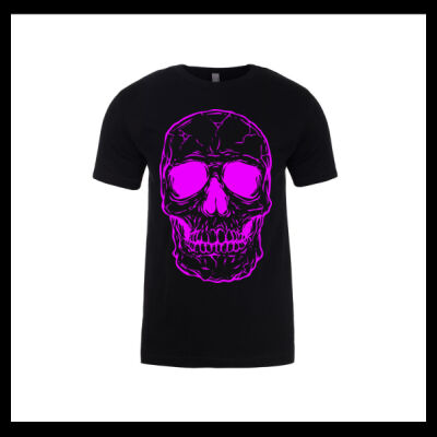 Skull Purple : Shirt - Next Level Mens Fitted Cotton T Shirt Thumbnail