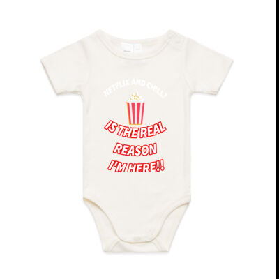 REAL REASON I'M HERE :Baby - Mini Me One Piece Thumbnail