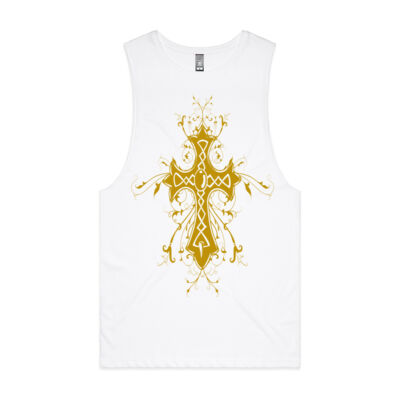 Old School Cross : Tank top - AS Colour Men's Barnard Tank Tee  Thumbnail