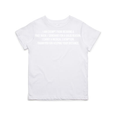 I am Exempt from Wearing a Face Mask - Kids / Youth Premium Tee Thumbnail