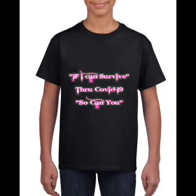 If i Survived Covid - Cotton Adult Face Mask (Same Day) Thumbnail