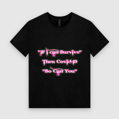 If i Survived Covid - Cotton Adult Face Mask (Same Day) Thumbnail